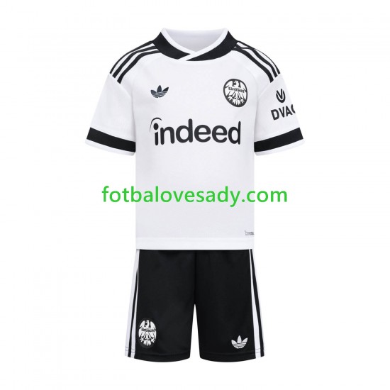 Eintracht Frankfurt Děti Fotbalový dres Venkovní 2026-2027 Krátký rukáv