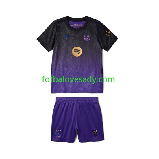 FC Barcelona Děti Fotbalový dres Venkovní 2026-2027 Krátký rukáv