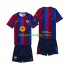 FC Barcelona Děti Fotbalový dres Domácí 2026-2027 Krátký rukáv