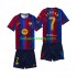 FC Barcelona Ferran Torres 7 Děti Fotbalový dres Domácí 2026-2027 Krátký rukáv