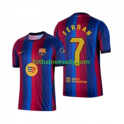 FC Barcelona Ferran Torres 7 Muži Fotbalový dres Domácí 2026-2027 Krátký rukáv