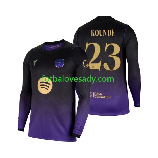 FC Barcelona Jules Kounde 23 Muži Fotbalový dres Venkovní 2026-2027 Dlouhý rukáv