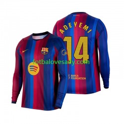 FC Barcelona Karim Adeyemi 14 Muži Fotbalový dres Domácí 2026-2027 Dlouhý rukáv