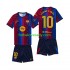 FC Barcelona Lamine Yamal 10 Děti Fotbalový dres Domácí 2026-2027 Krátký rukáv