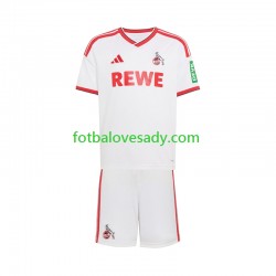 FC Köln Děti Fotbalový dres Domácí 2026-2027 Krátký rukáv