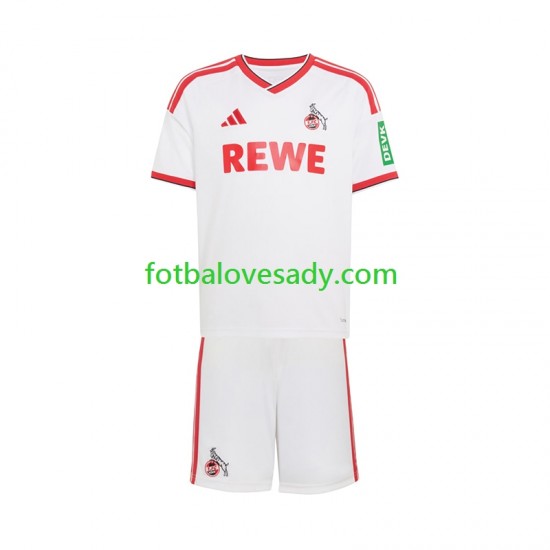 FC Köln Děti Fotbalový dres Domácí 2026-2027 Krátký rukáv
