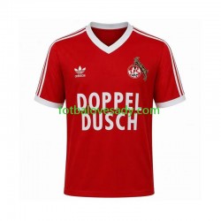 FC Köln Retro 1984 1985 Muži Fotbalový dres Venkovní Krátký rukáv