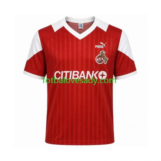 FC Köln Retro 1992 1993 Muži Fotbalový dres Venkovní Krátký rukáv