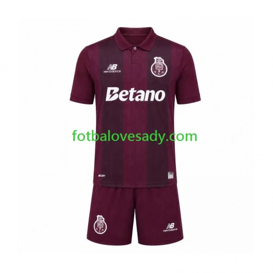 FC Porto Děti Fotbalový dres Venkovní 2026-2027 Krátký rukáv
