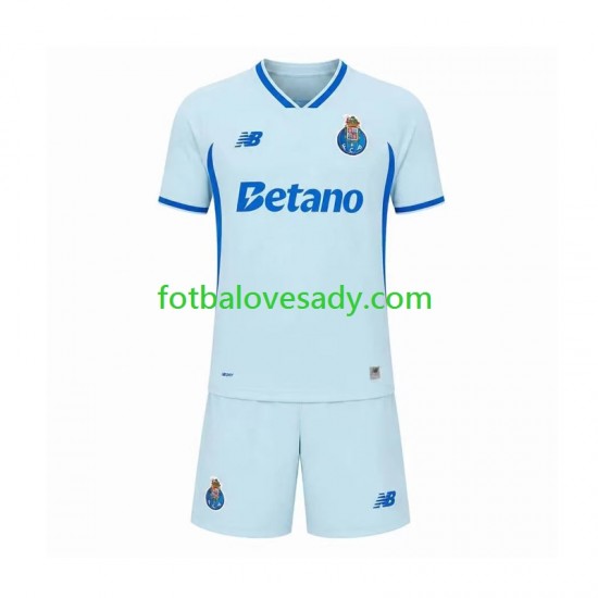 FC Porto Děti Fotbalový dres Třetí 2026-2027 Krátký rukáv