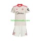 Sevilla FC Retro Děti Fotbalový dres Domácí 2025-2026 Krátký rukáv
