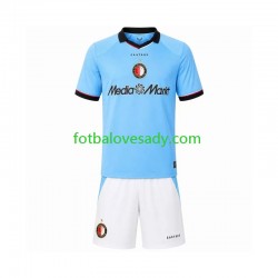 Feyenoord Rotterdam Děti Fotbalový dres Venkovní 2026-2027 Krátký rukáv