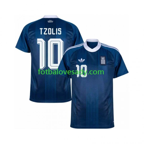 Řecko Christos Tzolis 17 Muži Fotbalový dres Venkovní 2026-2027 Krátký rukáv