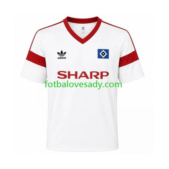 Hamburger SV Retro 1988 Muži Fotbalový dres Domácí Krátký rukáv