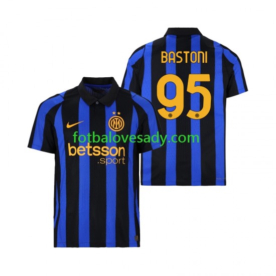 Inter Milán Alessandro Bastoni 95 Muži Fotbalový dres Domácí 2026-2027 Krátký rukáv