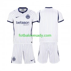 Inter Milán Děti Fotbalový dres Venkovní 2026-2027 Krátký rukáv