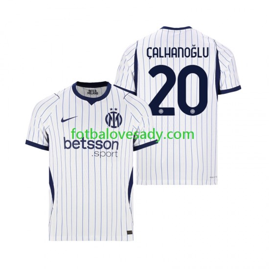 Inter Milán Hakan Calhanoglu 20 Muži Fotbalový dres Venkovní 2026-2027 Krátký rukáv
