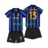 Inter Milán Lautaro Martinez 13 Děti Fotbalový dres Domácí 2026-2027 Krátký rukáv