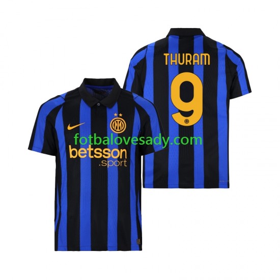 Inter Milán Marcus Thuram 9 Muži Fotbalový dres Domácí 2026-2027 Krátký rukáv