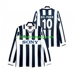 Juventus Retro DEL PIERO 10 1997 Muži Fotbalový dres Domácí Dlouhý rukáv