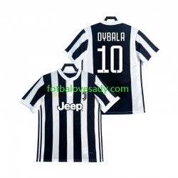 Juventus Retro DYBALA 21 2017 2018 Muži Fotbalový dres Domácí Krátký rukáv