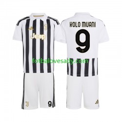 Juventus Randal Kolo Muani 9 Děti Fotbalový dres Domácí 2026-2027 Krátký rukáv