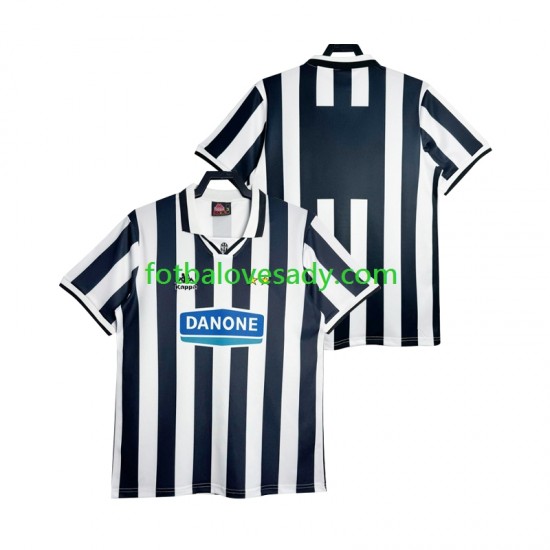 Juventus Retro 1994 1995 Muži Fotbalový dres Domácí Krátký rukáv