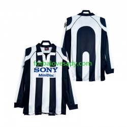 Juventus Retro 1997 1998 Muži Fotbalový dres Domácí Dlouhý rukáv