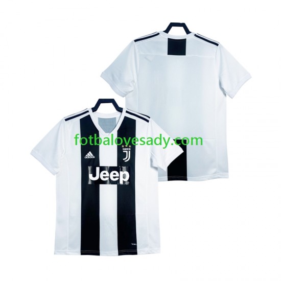 Juventus Retro 2018 2019 Muži Fotbalový dres Domácí Krátký rukáv