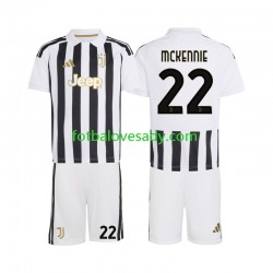 Juventus Weston McKennie 22 Děti Fotbalový dres Domácí 2026-2027 Krátký rukáv