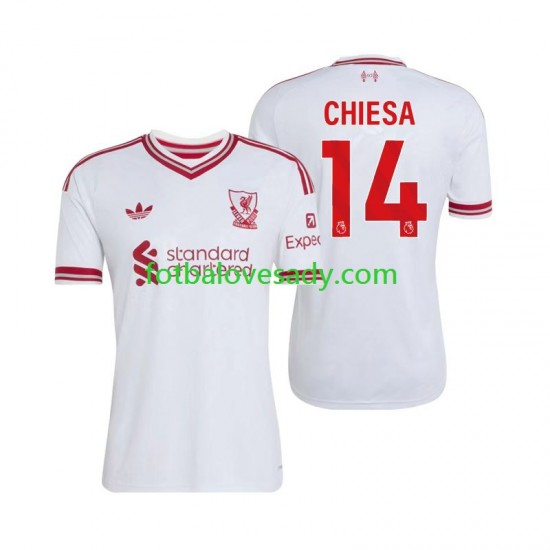 Liverpool Federico Chiesa 14 Muži Fotbalový dres Venkovní 2026-2027 Krátký rukáv