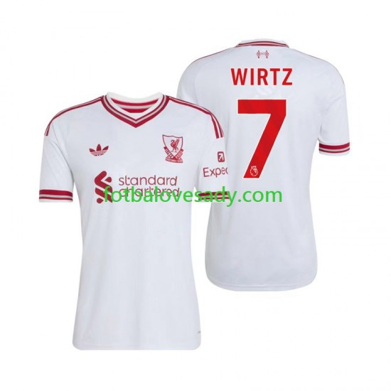 Liverpool Florian Wirtz 7 Muži Fotbalový dres Venkovní 2026-2027 Krátký rukáv