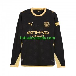 Manchester City Muži Fotbalový dres Venkovní 2026-2027 Dlouhý rukáv