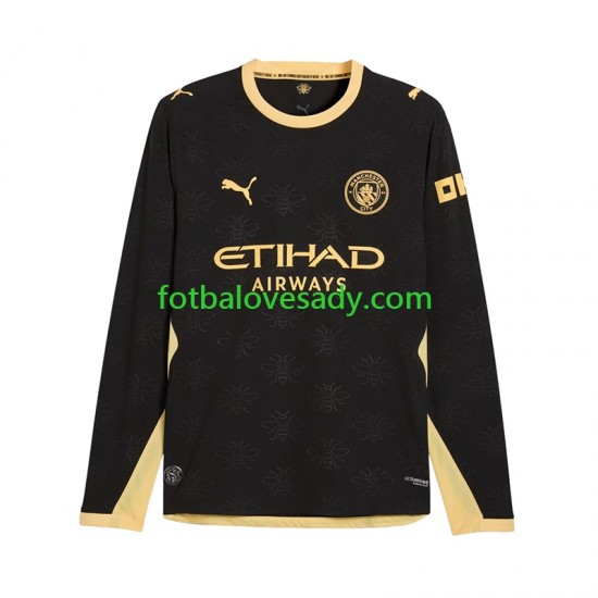Manchester City Muži Fotbalový dres Venkovní 2026-2027 Dlouhý rukáv