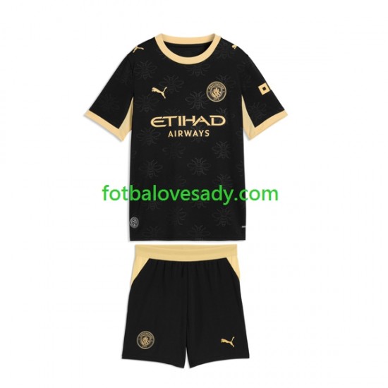 Manchester City Děti Fotbalový dres Venkovní 2026-2027 Krátký rukáv