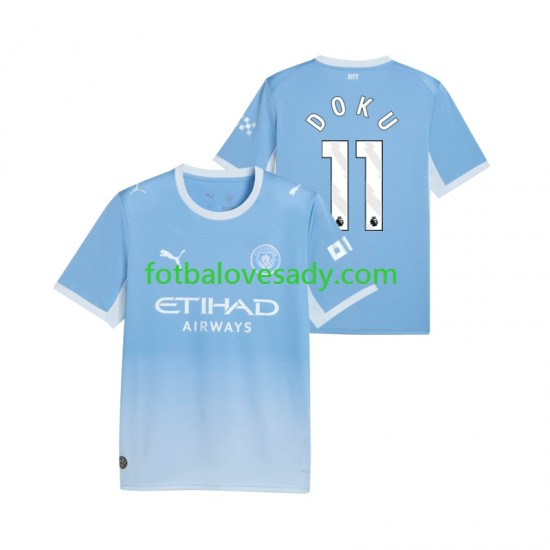 Manchester City Jeremy Doku 11 Muži Fotbalový dres Domácí 2026-2027 Krátký rukáv