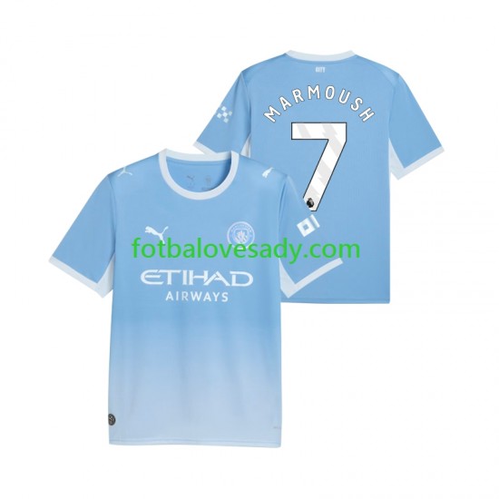 Manchester City Omar Marmoush 7 Muži Fotbalový dres Domácí 2026-2027 Krátký rukáv