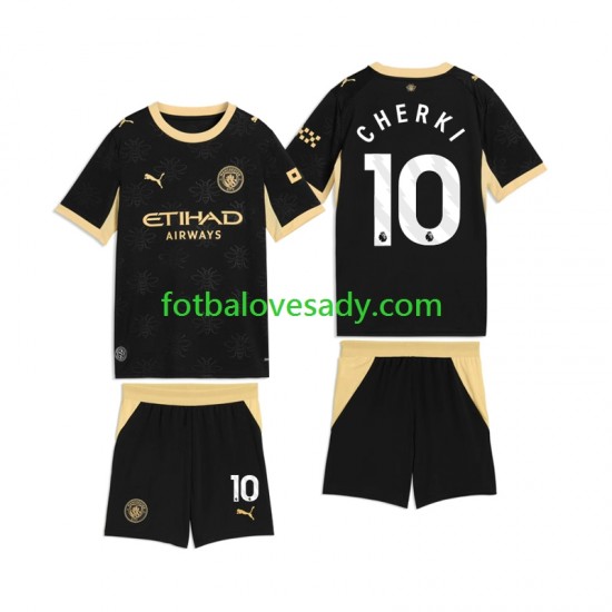 Manchester City Rayan Cherki 10 Děti Fotbalový dres Venkovní 2026-2027 Krátký rukáv