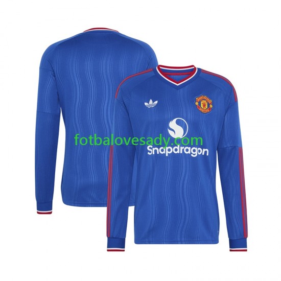 Manchester United Muži Fotbalový dres Venkovní 2026-2027 Dlouhý rukáv