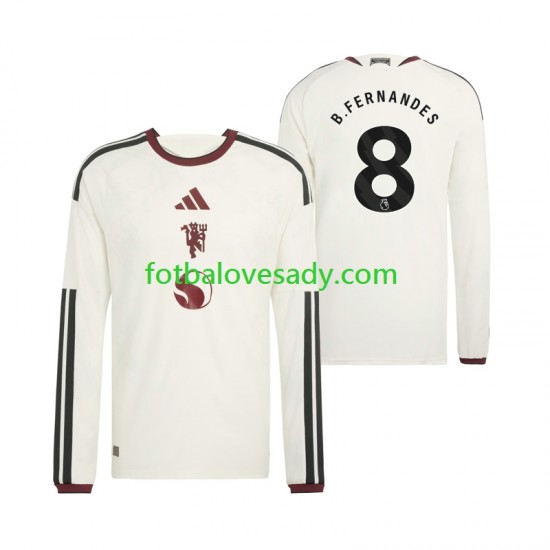 Manchester United Bruno Fernandes 8 Muži Fotbalový dres Třetí 2026-2027 Dlouhý rukáv