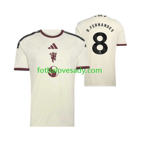 Manchester United Bruno Fernandes 8 Muži Fotbalový dres Třetí 2026-2027 Krátký rukáv