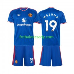 Manchester United Bryan Mbeumo 19 Děti Fotbalový dres Venkovní 2026-2027 Krátký rukáv