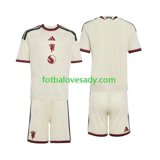 Manchester United Děti Fotbalový dres Třetí 2026-2027 Krátký rukáv