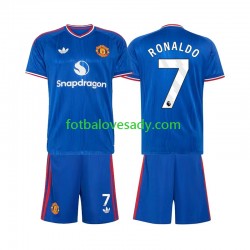 Manchester United Cristiano Ronaldo 7 Děti Fotbalový dres Venkovní 2026-2027 Krátký rukáv