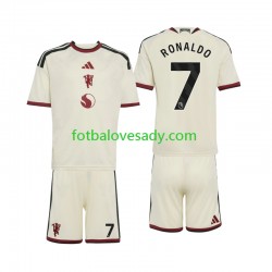 Manchester United Cristiano Ronaldo 7 Děti Fotbalový dres Třetí 2026-2027 Krátký rukáv