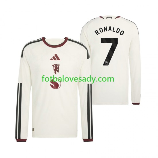 Manchester United Cristiano Ronaldo 7 Muži Fotbalový dres Třetí 2026-2027 Dlouhý rukáv