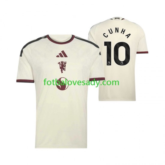 Manchester United Matheus Cunha 10 Muži Fotbalový dres Třetí 2026-2027 Krátký rukáv