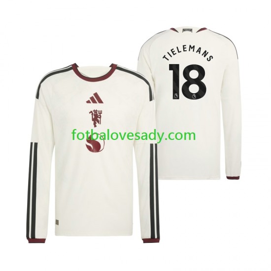 Manchester United Youri Tielemans 18 Muži Fotbalový dres Třetí 2026-2027 Dlouhý rukáv