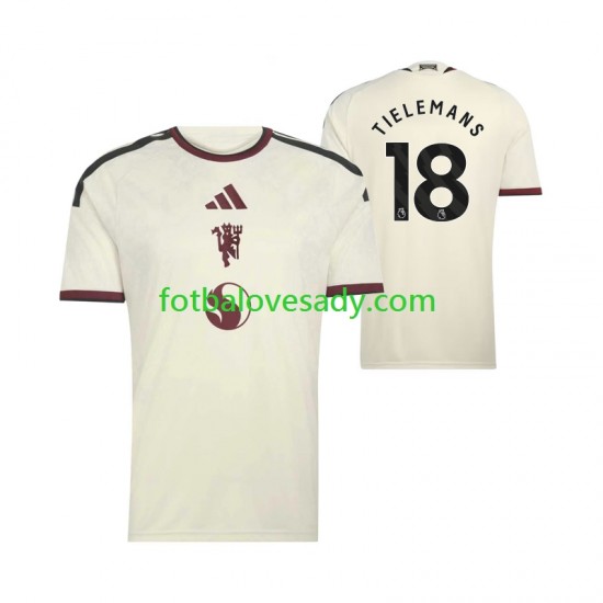 Manchester United Youri Tielemans 18 Muži Fotbalový dres Třetí 2026-2027 Krátký rukáv