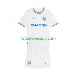 Olympique Marseille Děti Fotbalový dres Domácí 2026-2027 Krátký rukáv